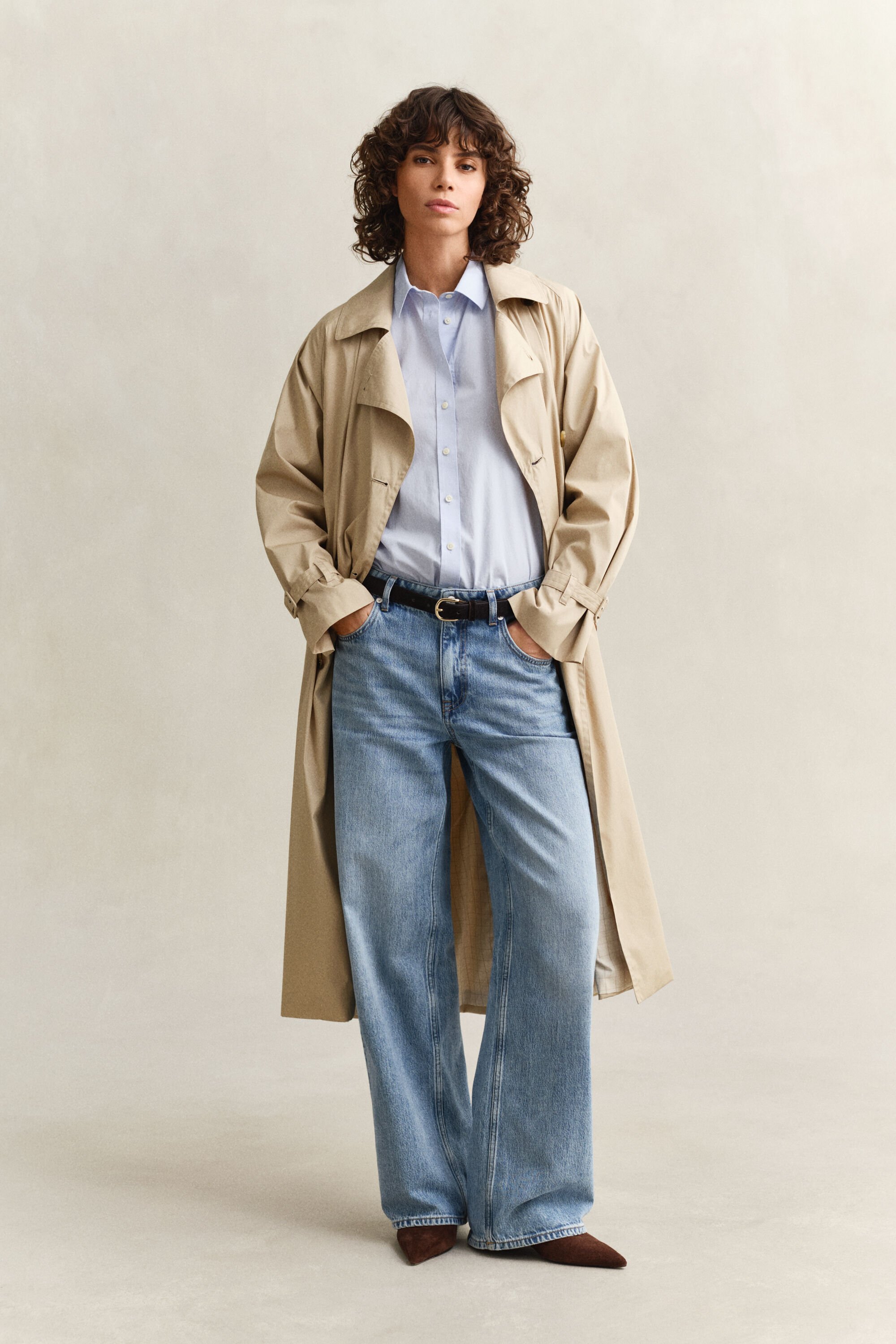 Regular Fit Classic overhemd van poplin