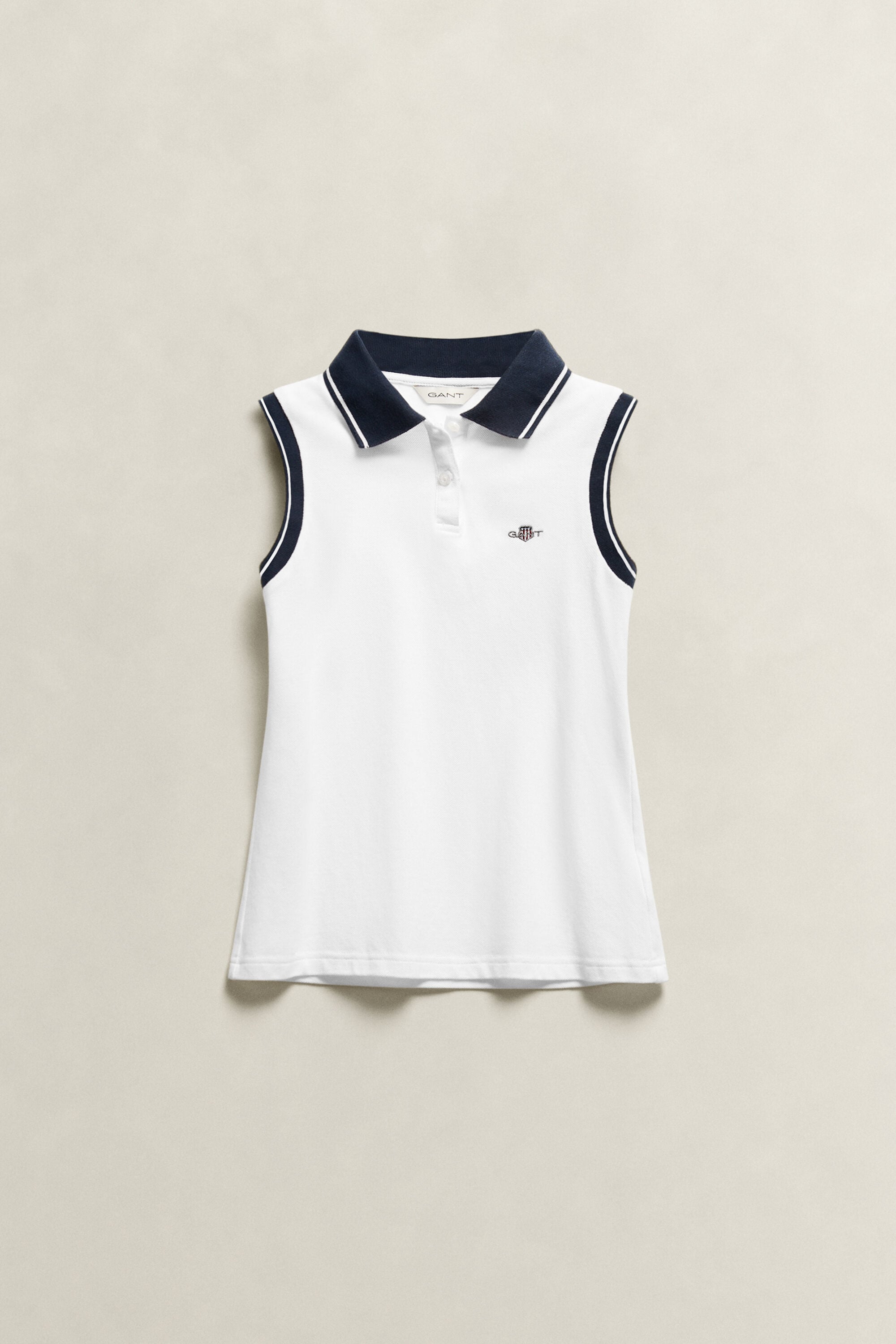 Teen Girls mouwloos poloshirt