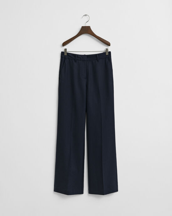Pantalon élégant en laine mélangée