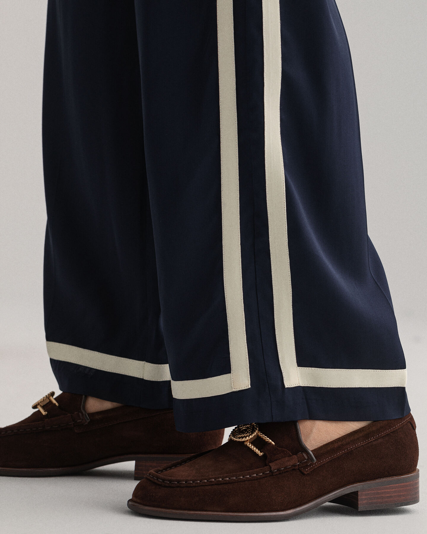 Pull-On satijnen broek