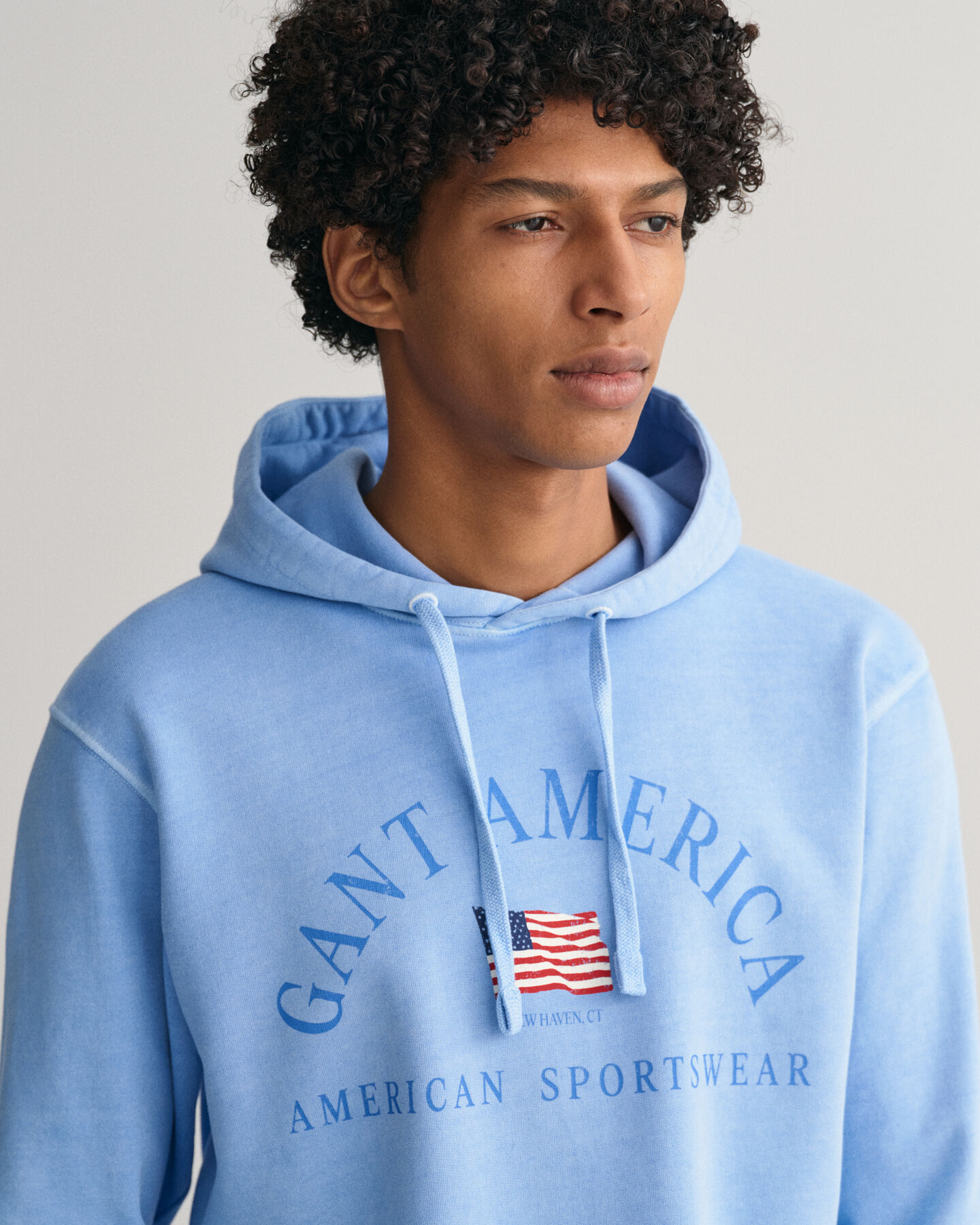 Sweat &agrave; capuche Sunfaded GANT USA
