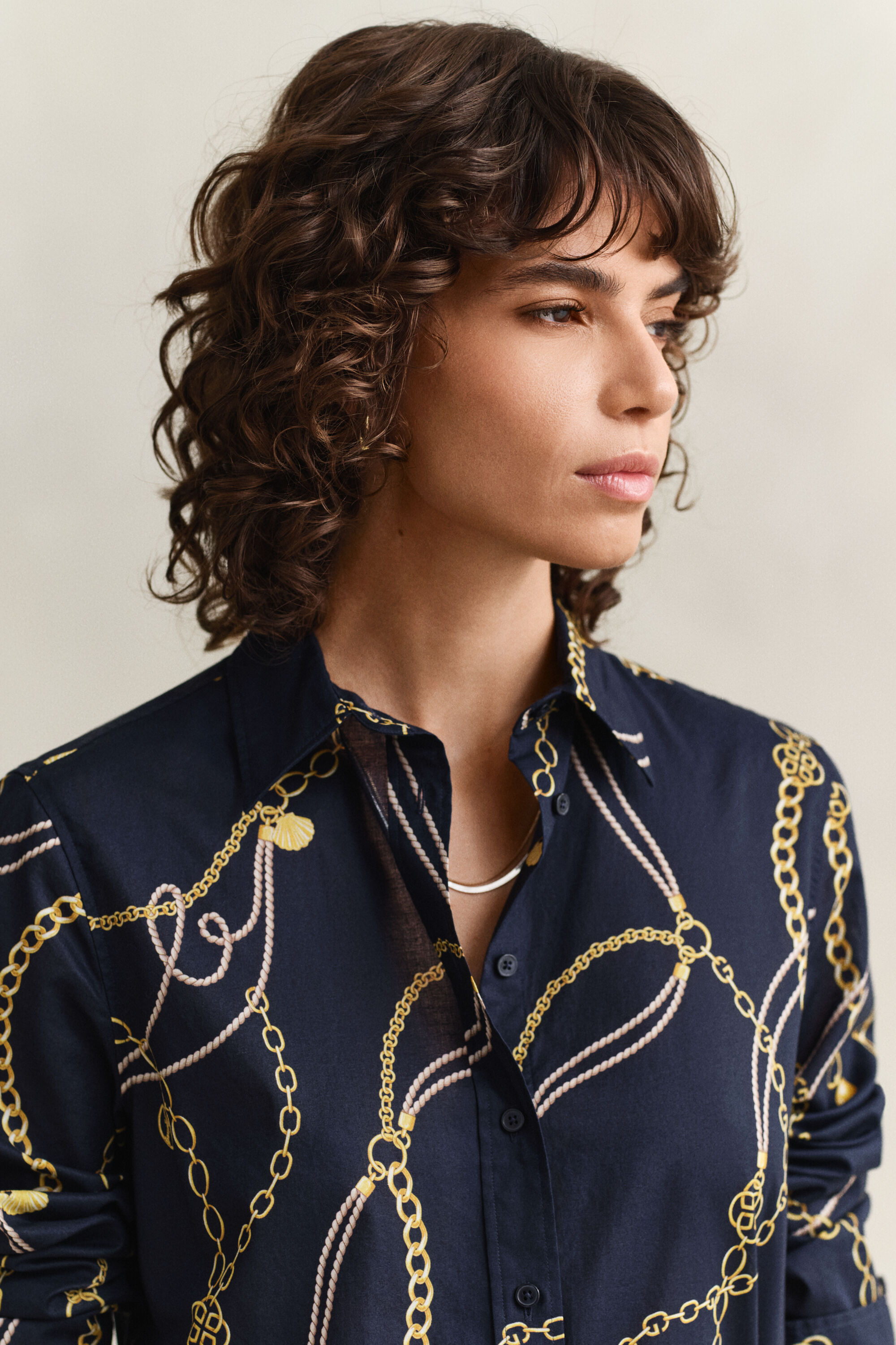 Chemise en voile de coton