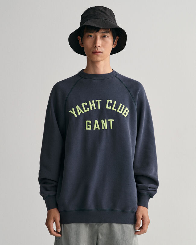 GANT Yacht Club sweatshirt met ronde hals