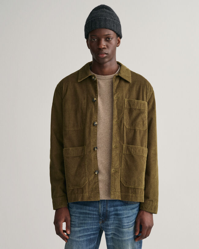Corduroy overshirt