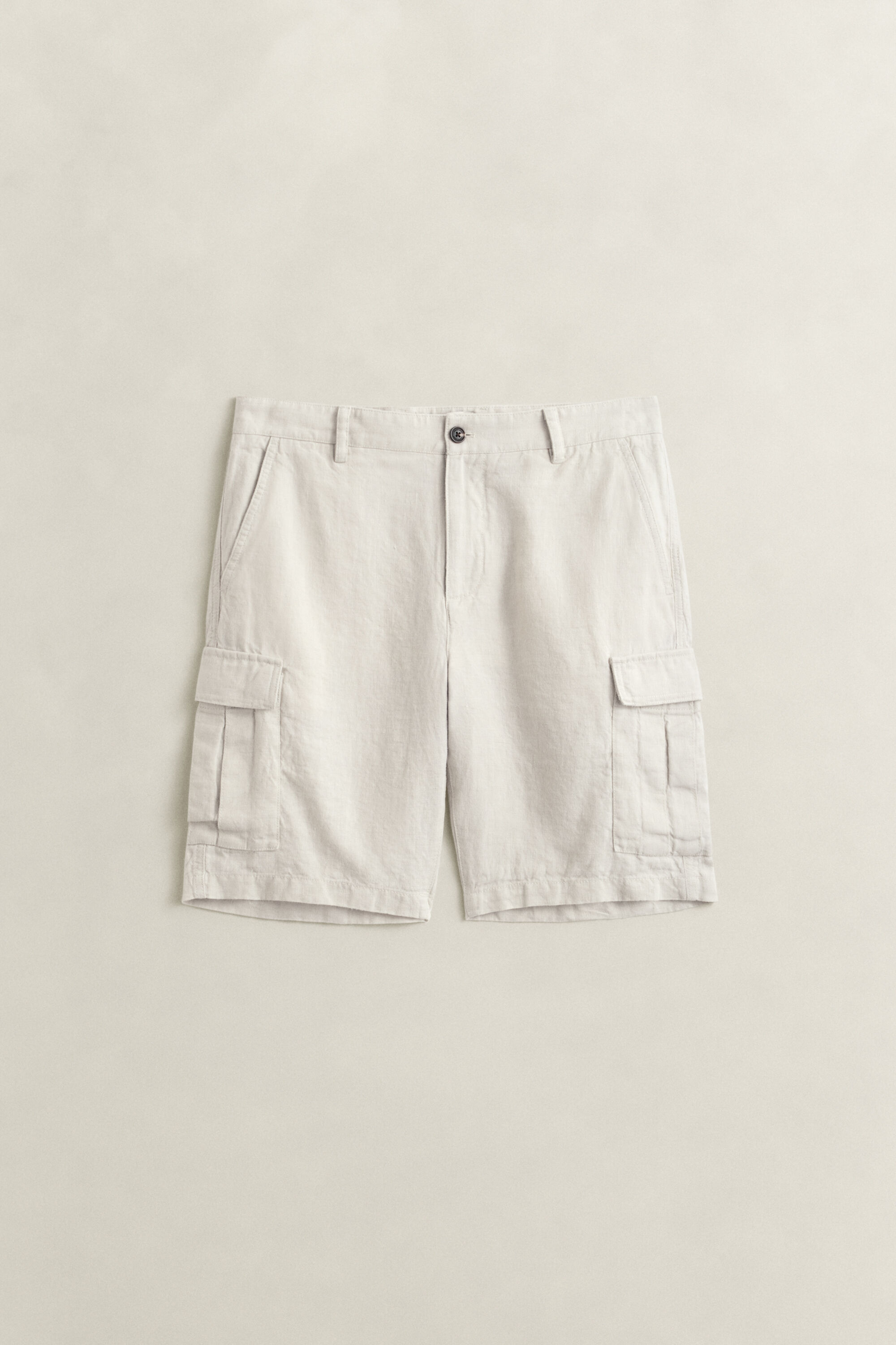 Short cargo en lin