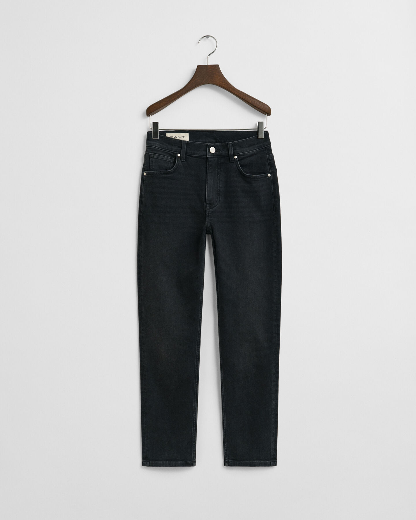 Zwarte Slim Fit cropped jeans
