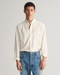 Chemise relaxed fit en soie