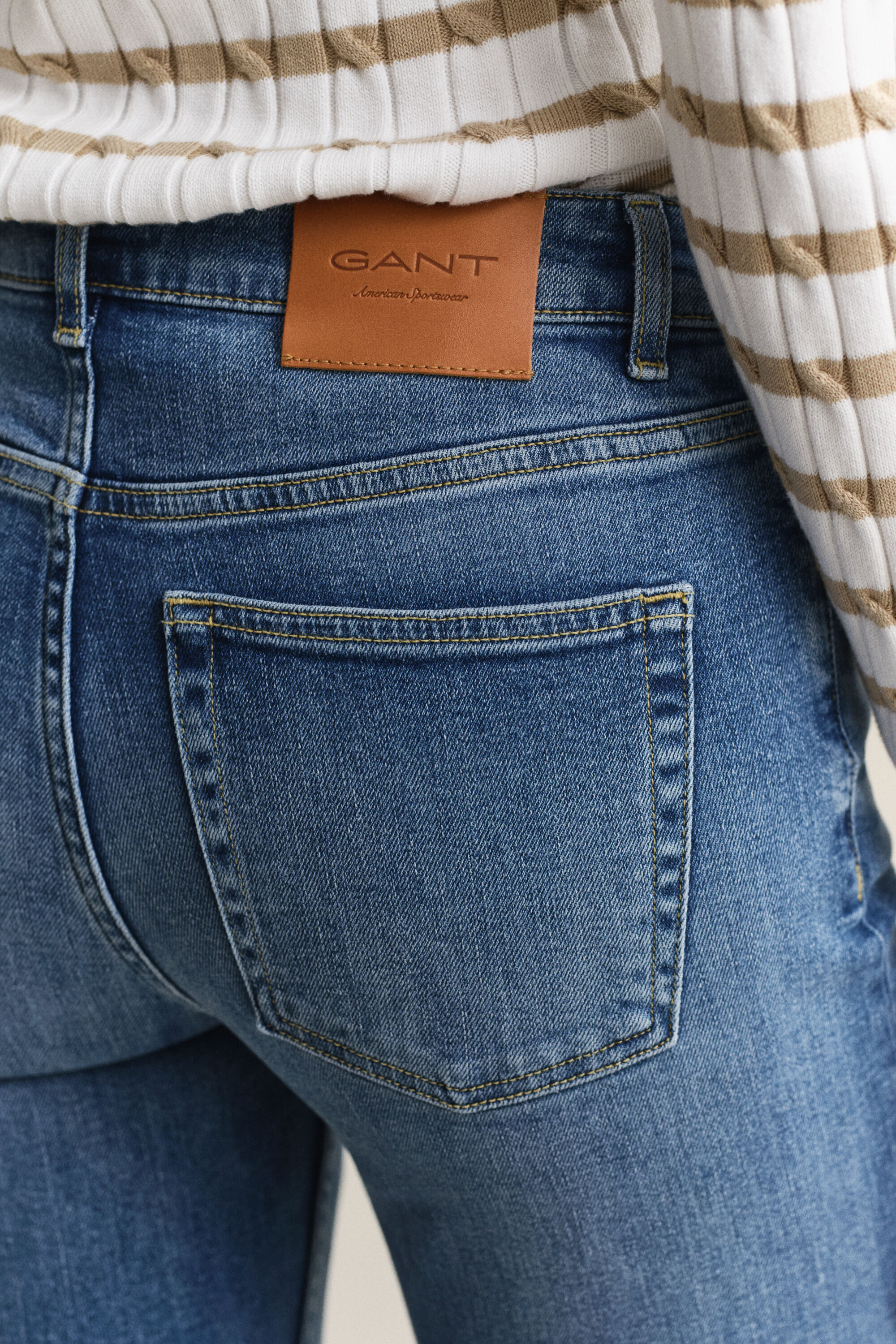 Jean stretch évasé