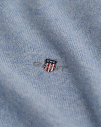 Trui met V-hals van buitengewoon zachte lamswol