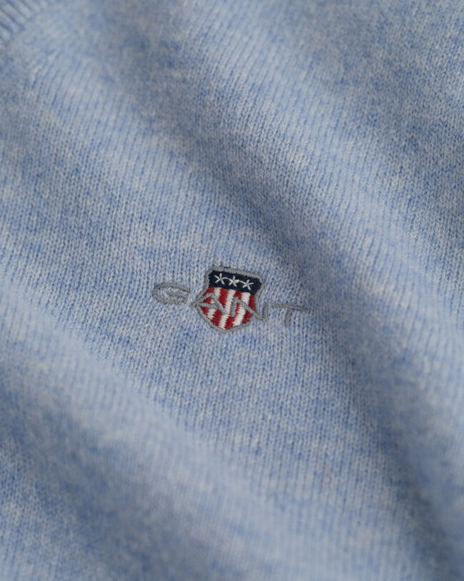 Trui met V-hals van buitengewoon zachte lamswol