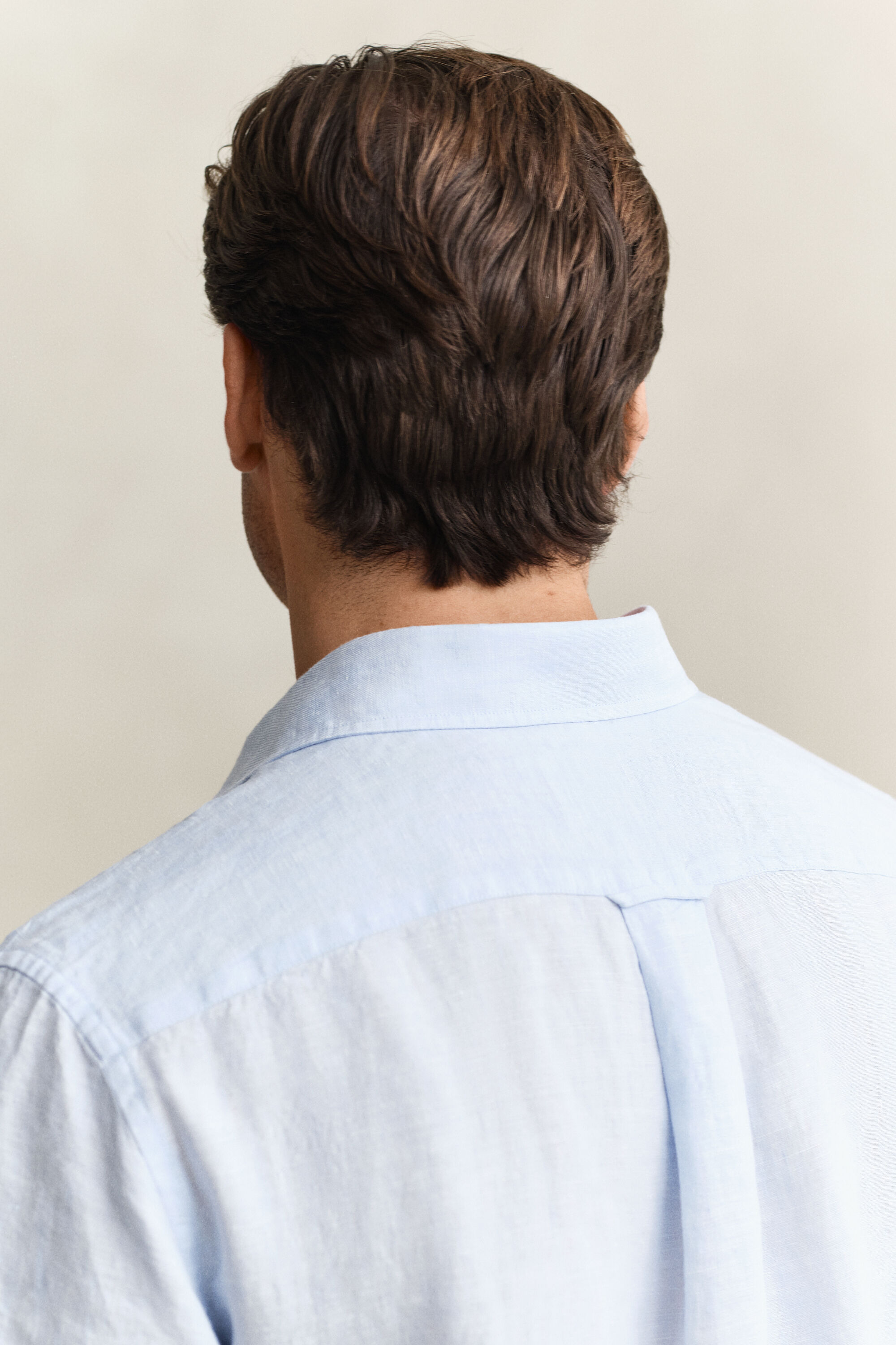 Chemise à manches courtes en lin