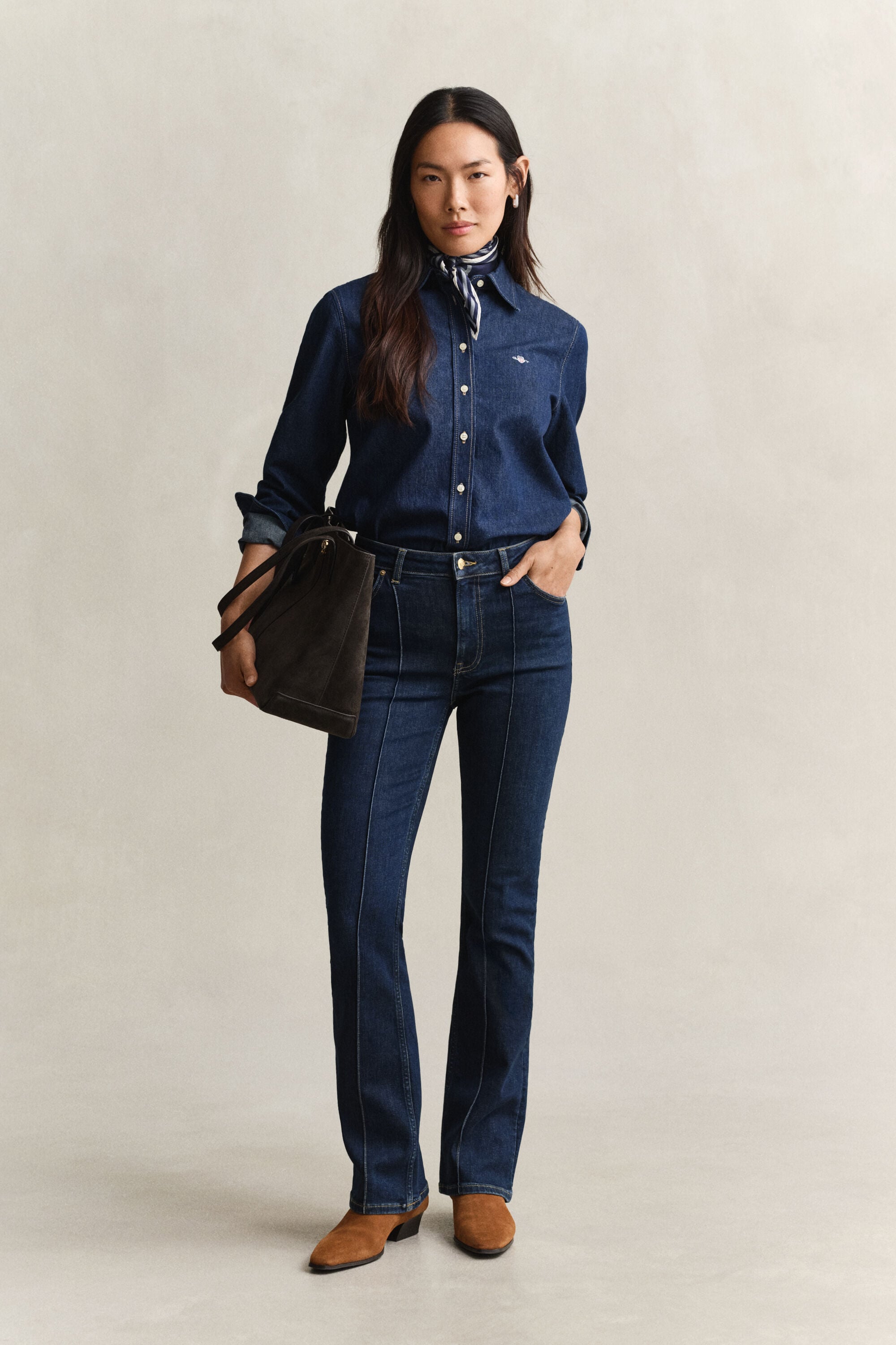 Chemise en denim