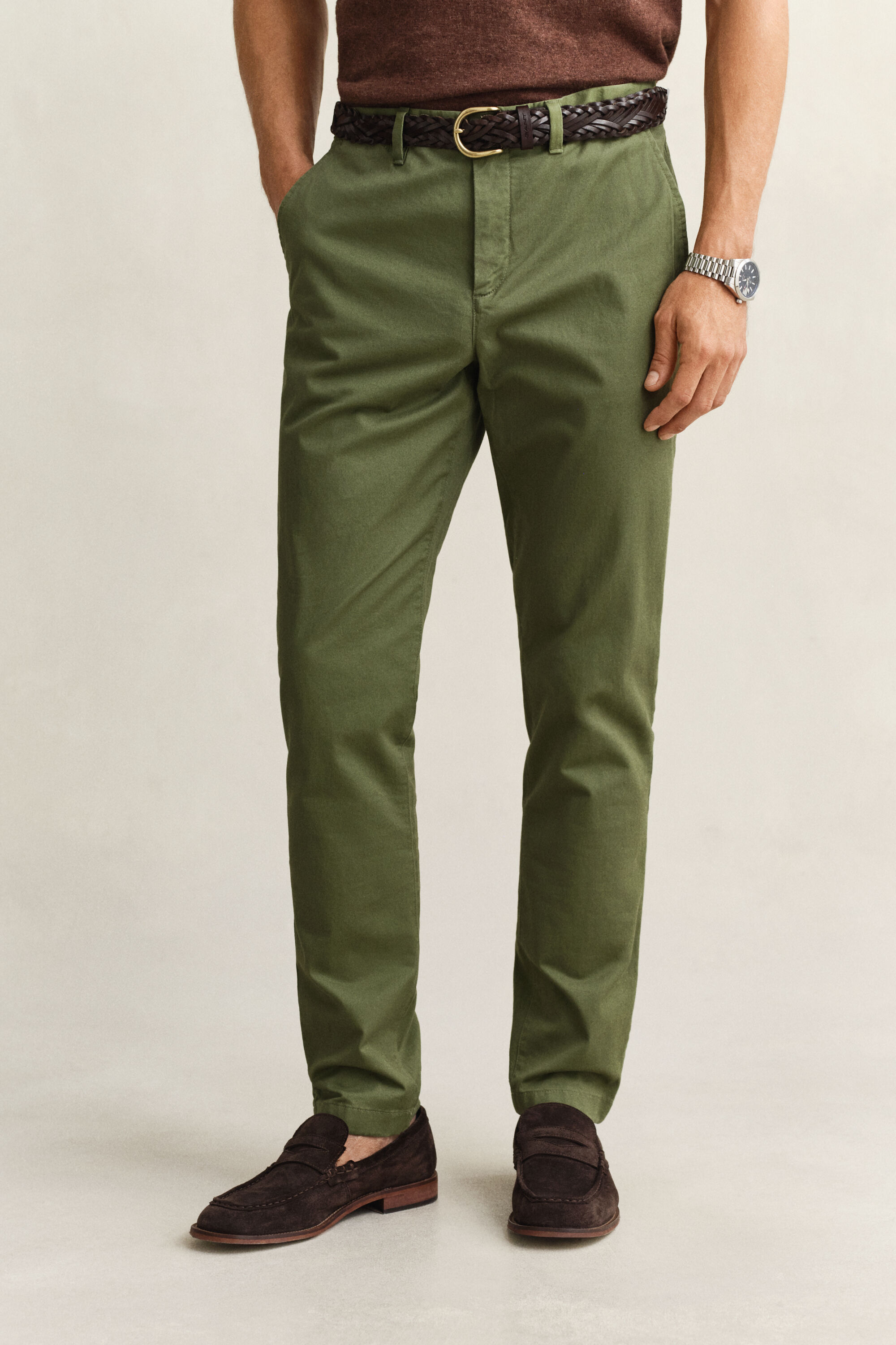 Pantalon chino coupe slim Classic