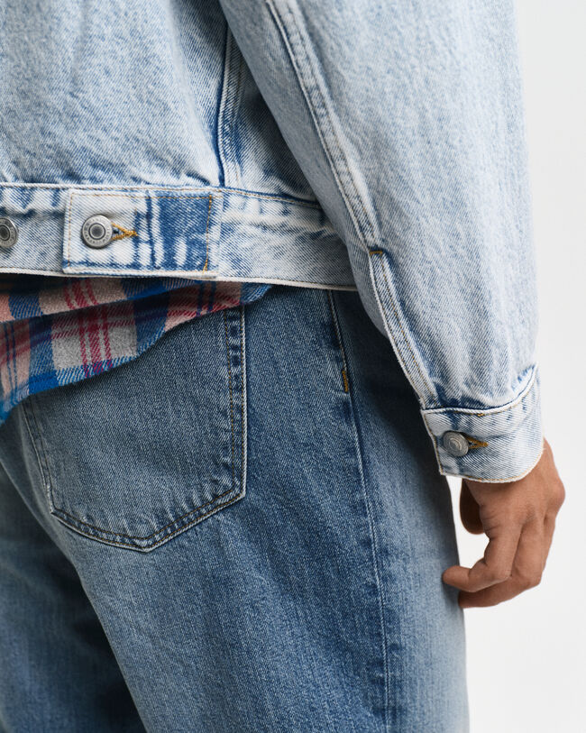 Veste trucker en denim