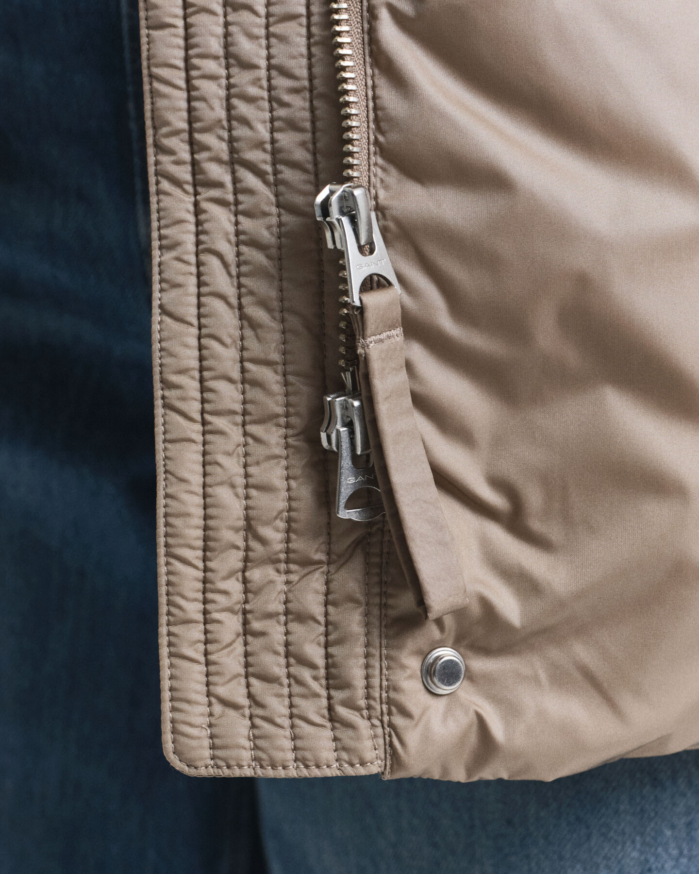 Veste coupe décontractée en duvet