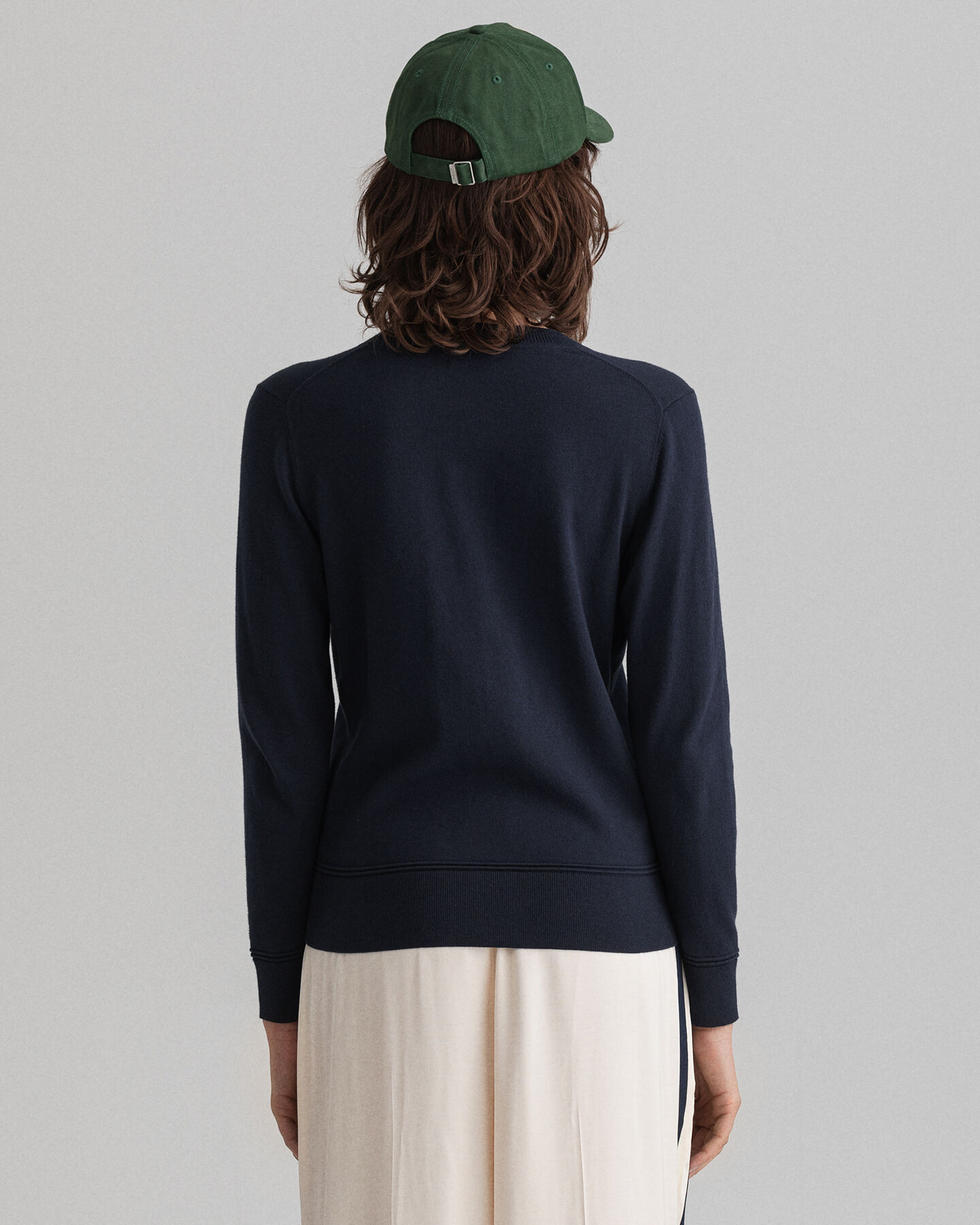 Vest met V-hals van licht katoen