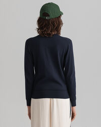 Vest met V-hals van licht katoen