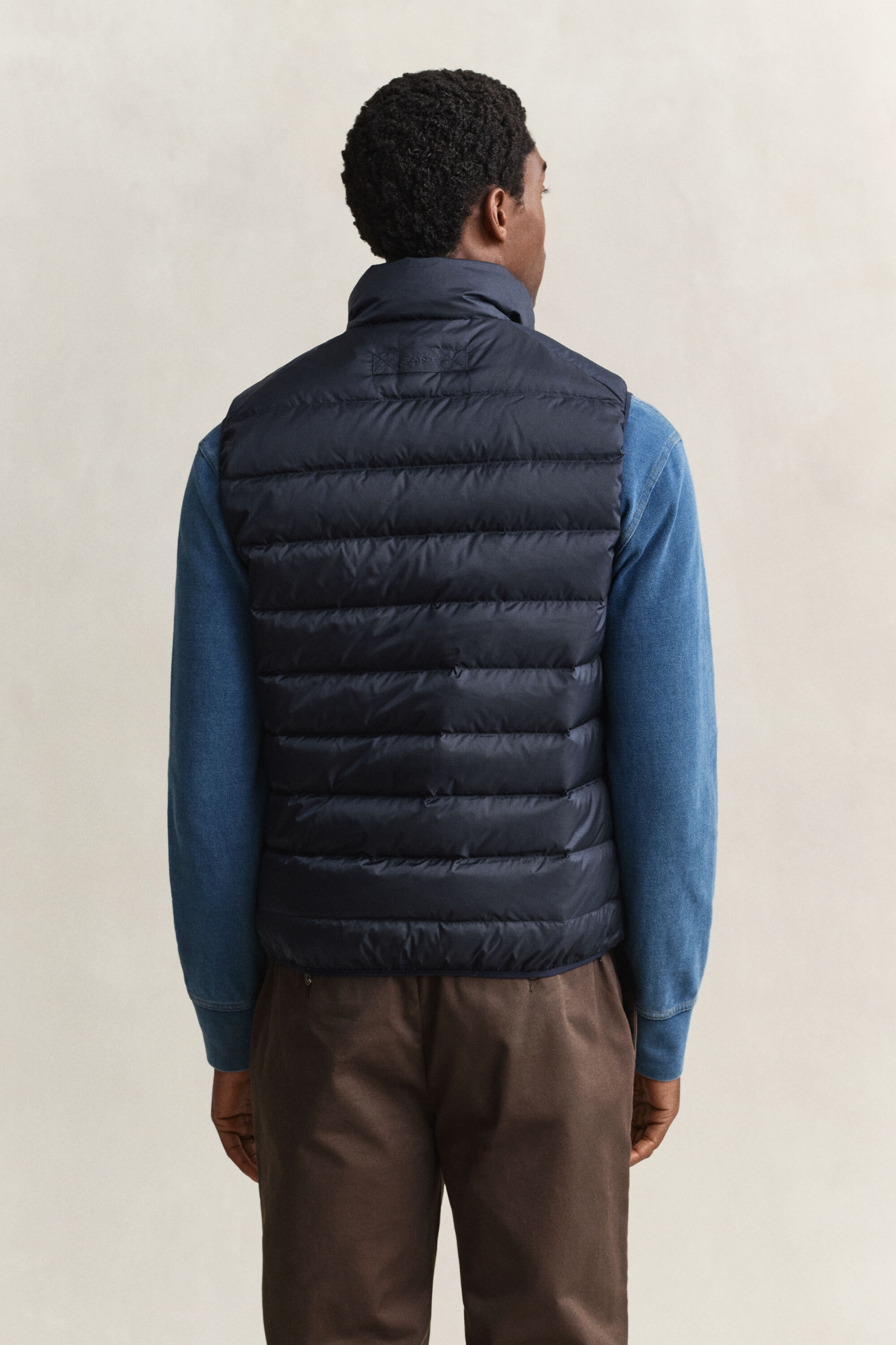 Lichte donsbodywarmer