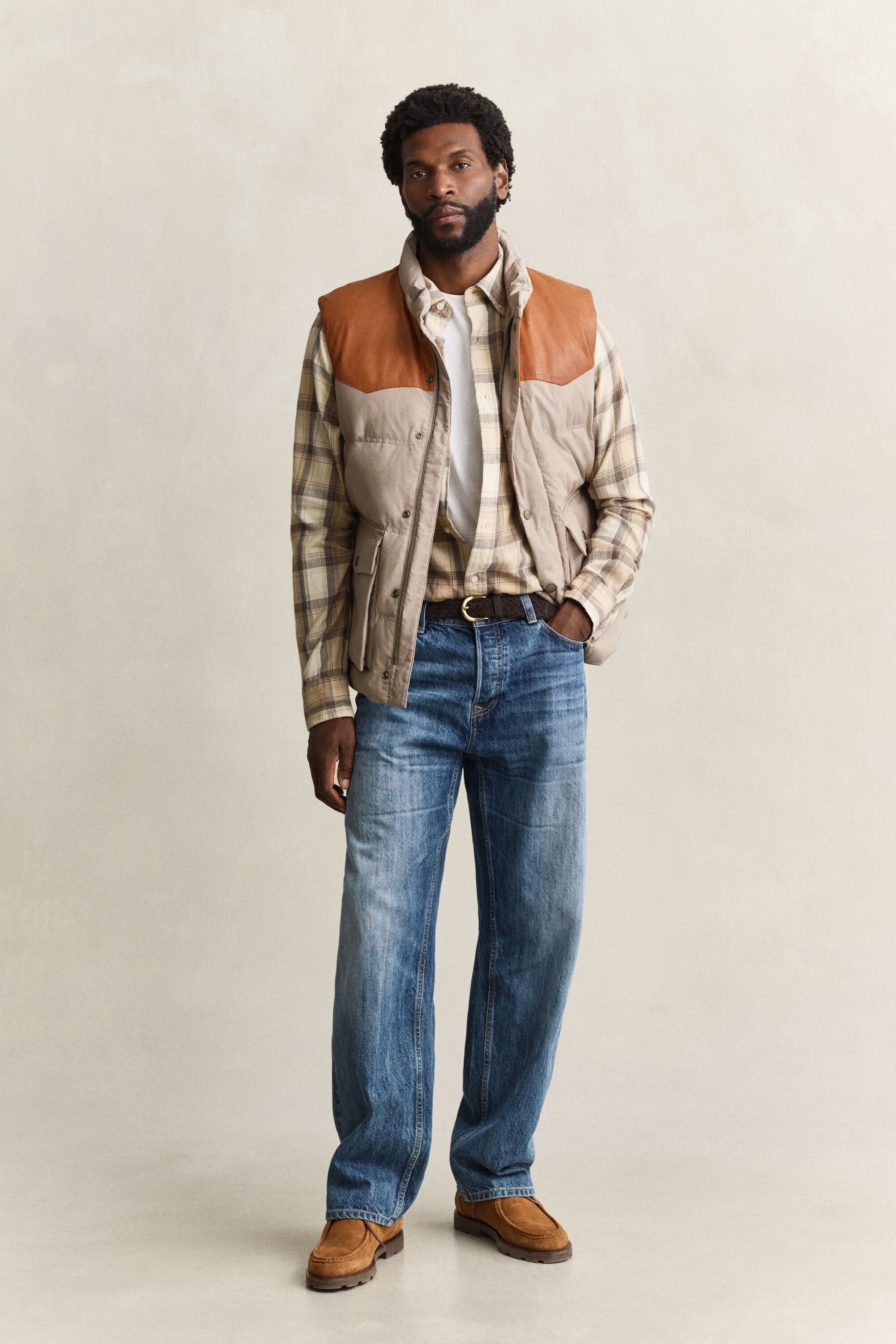 Geruit hemd van Windblown-flanel