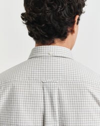 Regular Fit Classic hemd van poplin met ruitjes