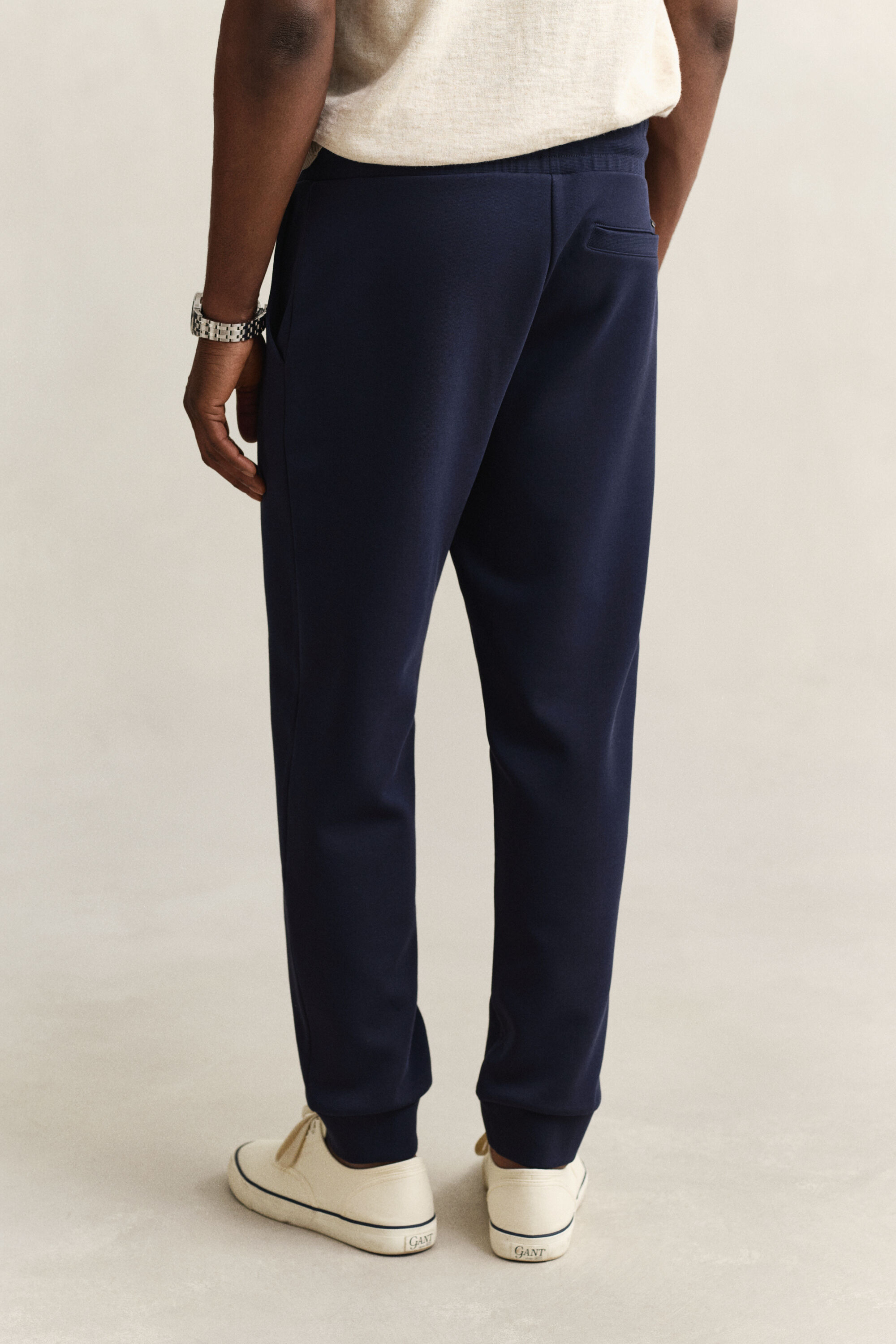 Pantalon de jogging à tissage interlock