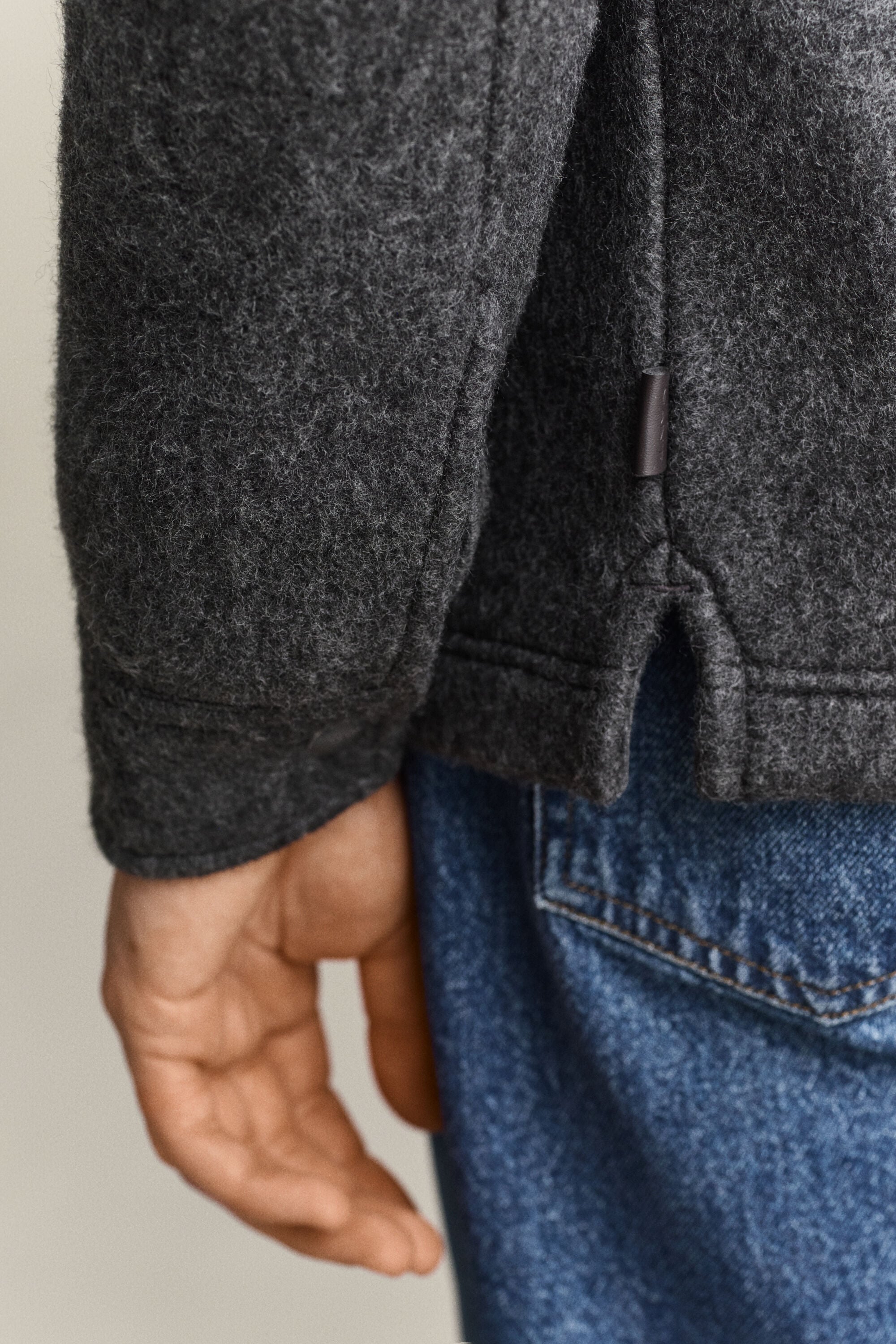 Fleece overshirt