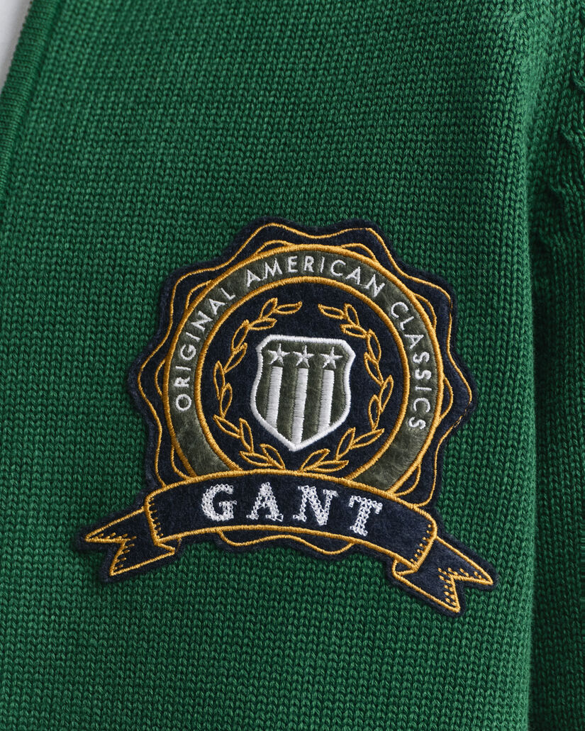 GANT 1949 Graphic vest met ritssluiting