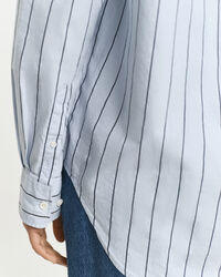 Relaxed Fit Luxury Oxford-hemd met strepen