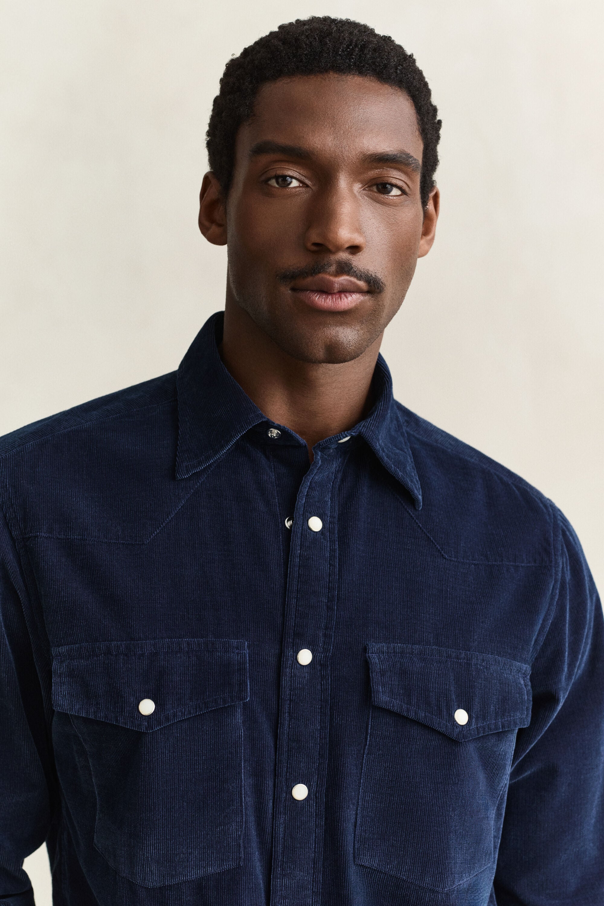 Corduroy rodeo-hemd