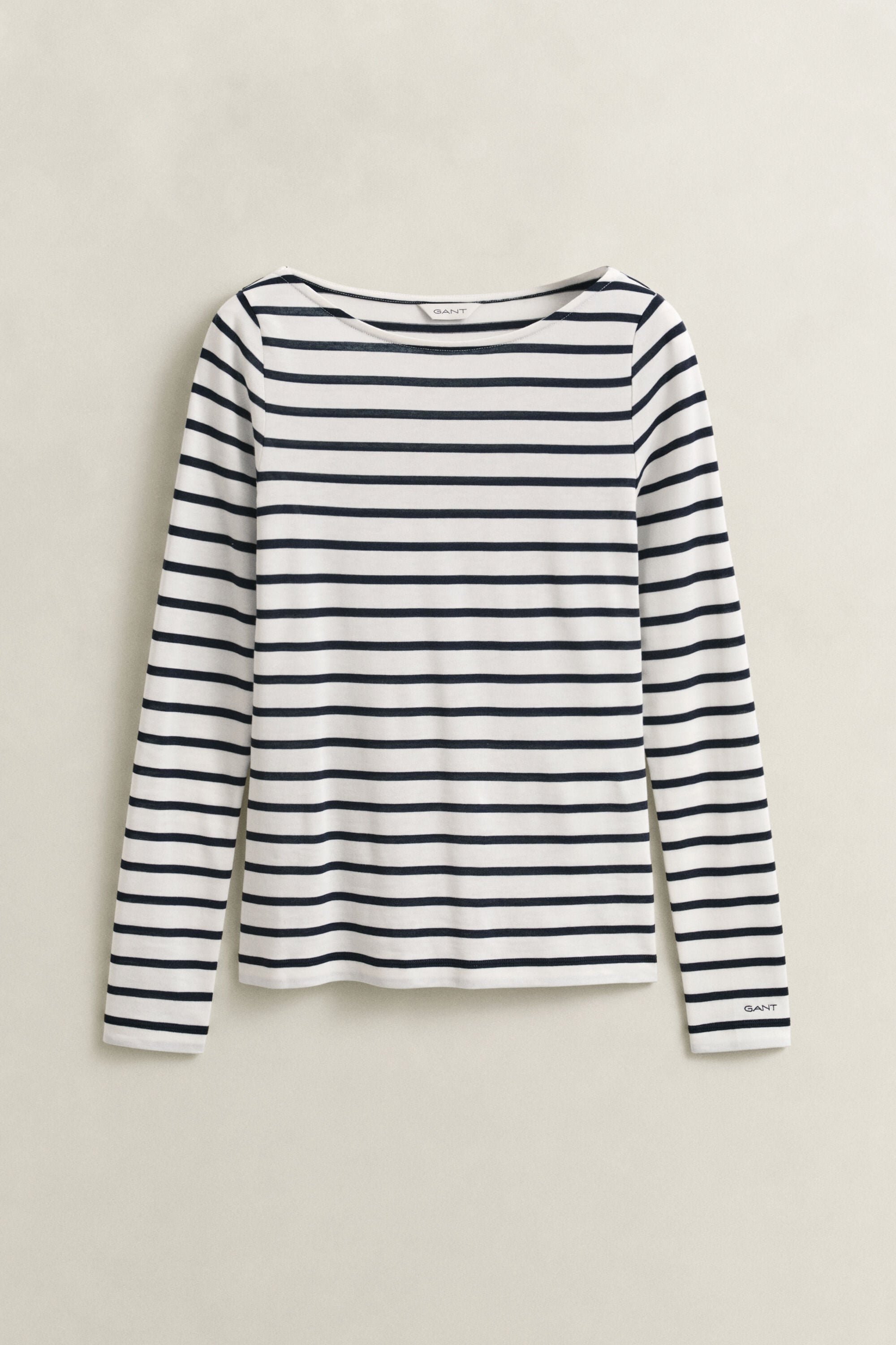 T-shirt met lange mouwen en Bretonse streep