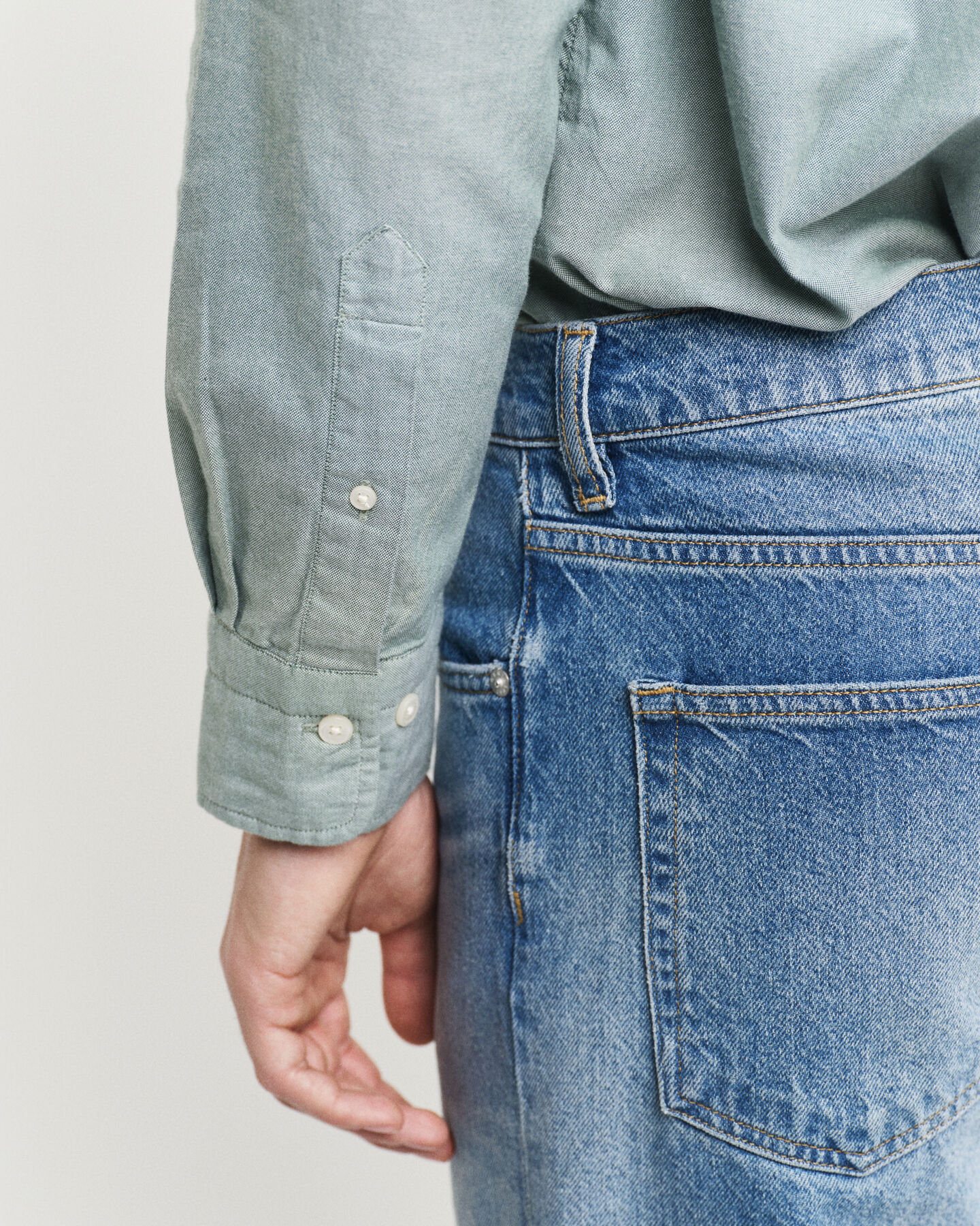 Regular Fit Archive Oxford-overhemd Zonder logo