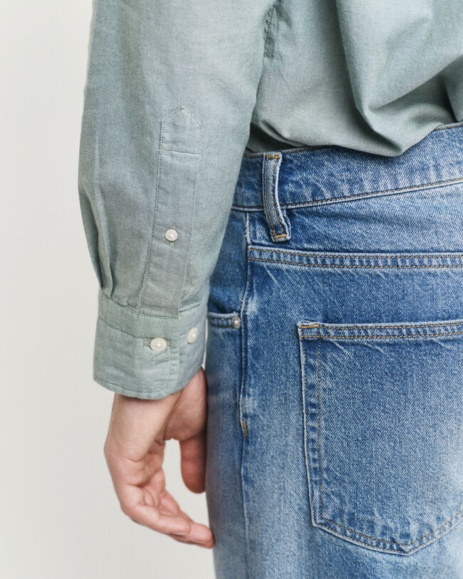 Regular Fit Archive Oxford-overhemd Zonder logo