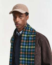 Casquette en velours côtelé avec écusson