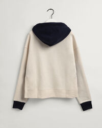 Sweat à capuche en colour-block