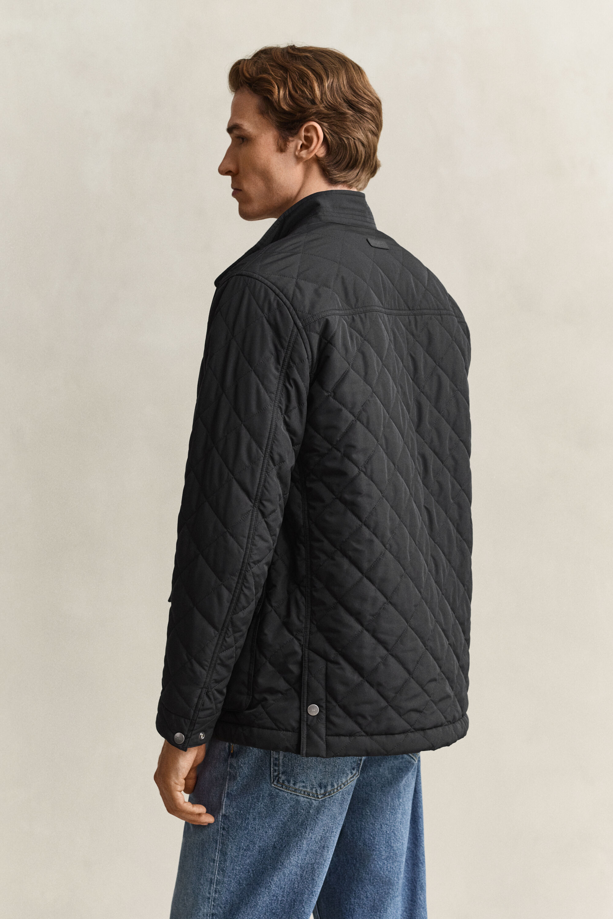 Veste mi-longue matelassée