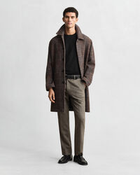 Klassieke katoenen trui met ronde hals