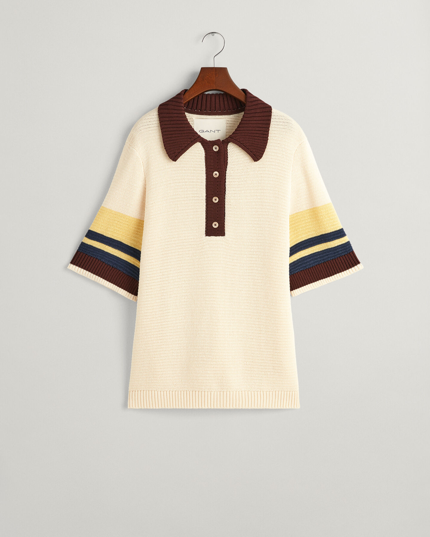 Gebreid poloshirt