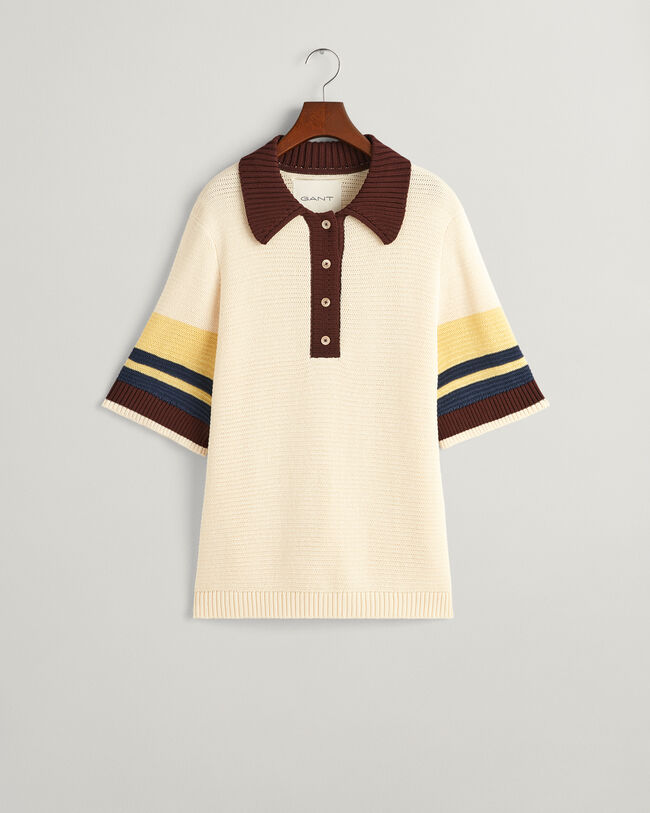 Gebreid poloshirt