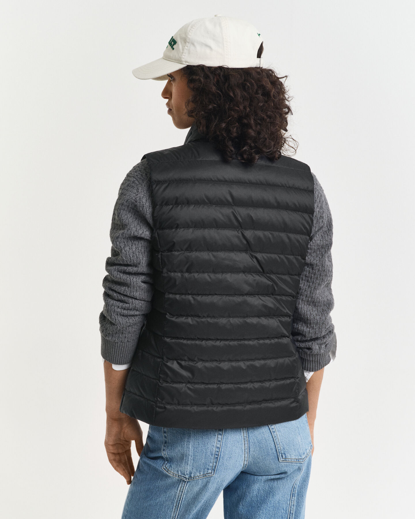 Lichte donsbodywarmer