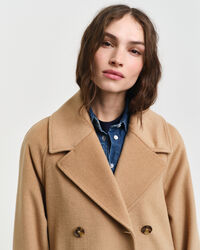 Trench-coat en laine