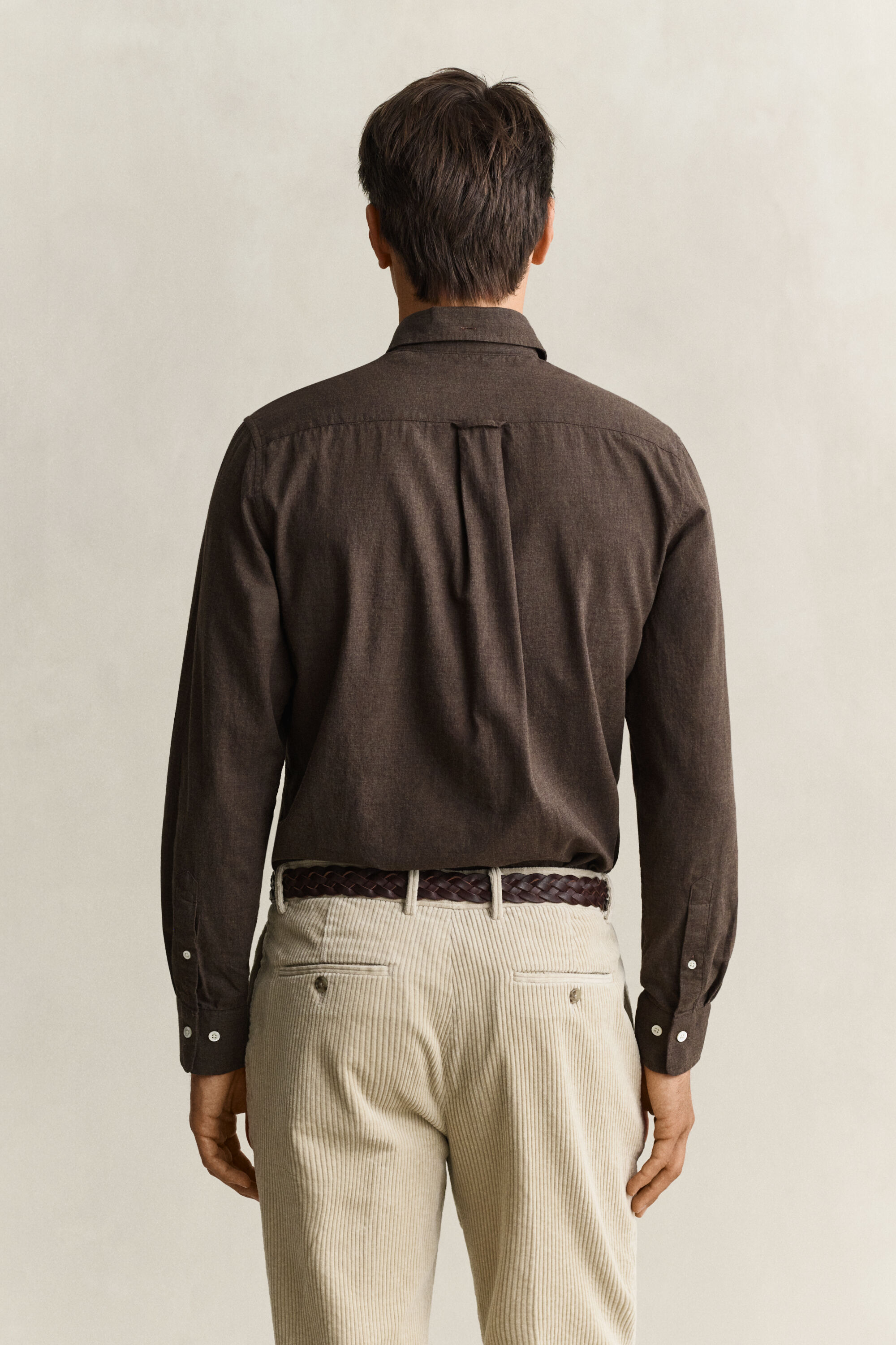 Chemise en coton et cachemire