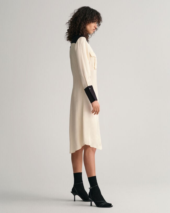 Overhemdjurk met kleurblok