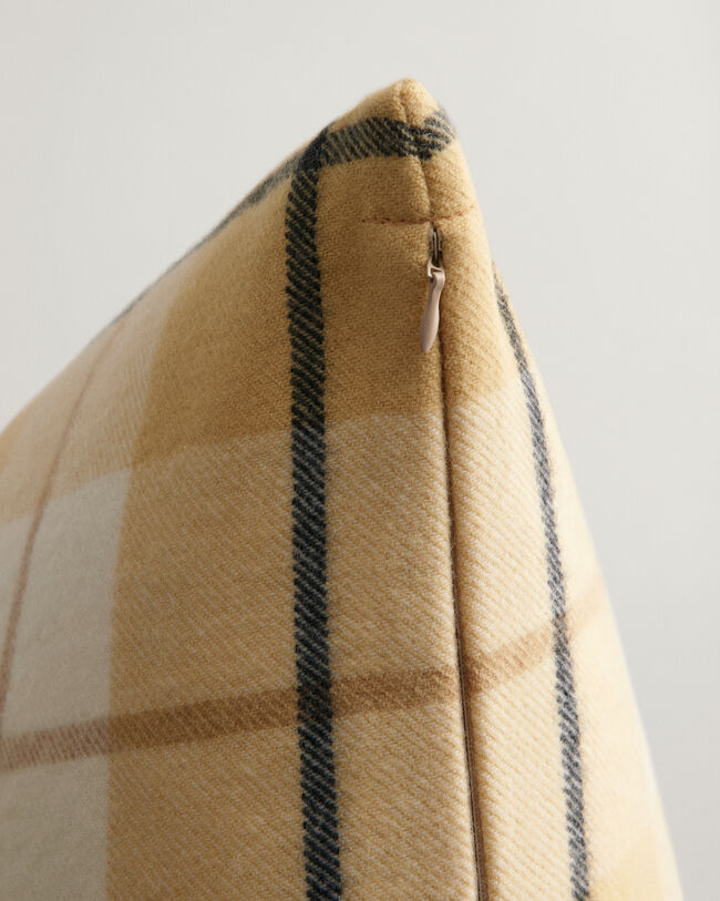 Kussen van extra fijne merinoswol