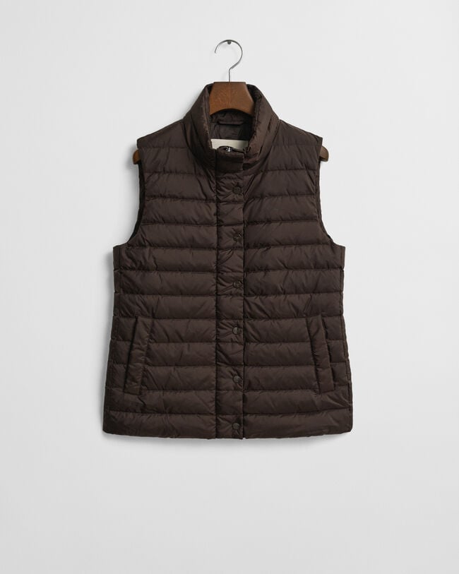 Lichte donsbodywarmer