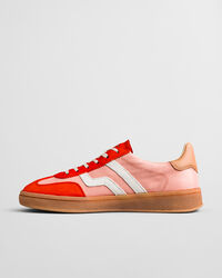 Baskets en daim et satin Cuzima