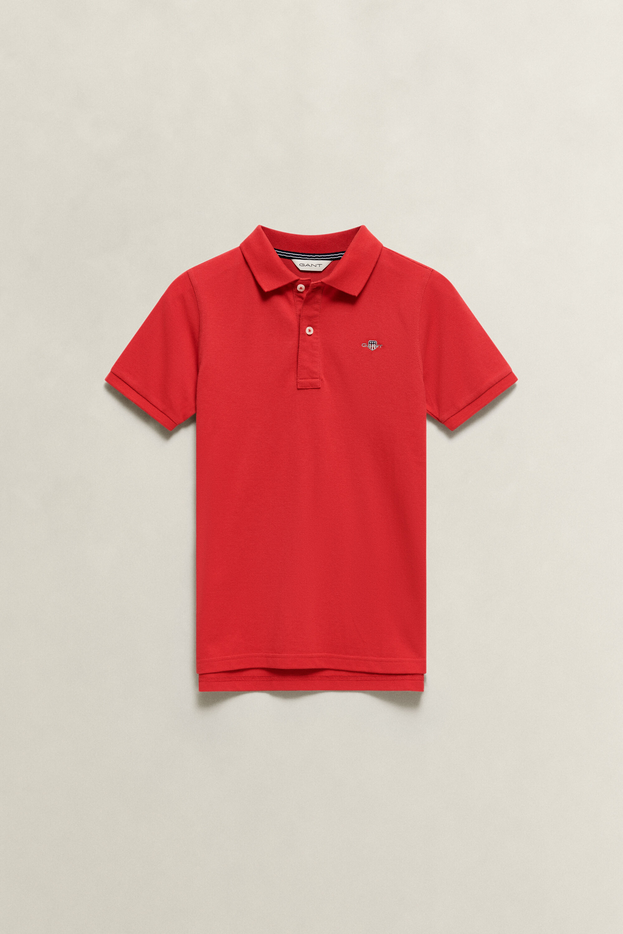 Teens Shield piqué poloshirt
