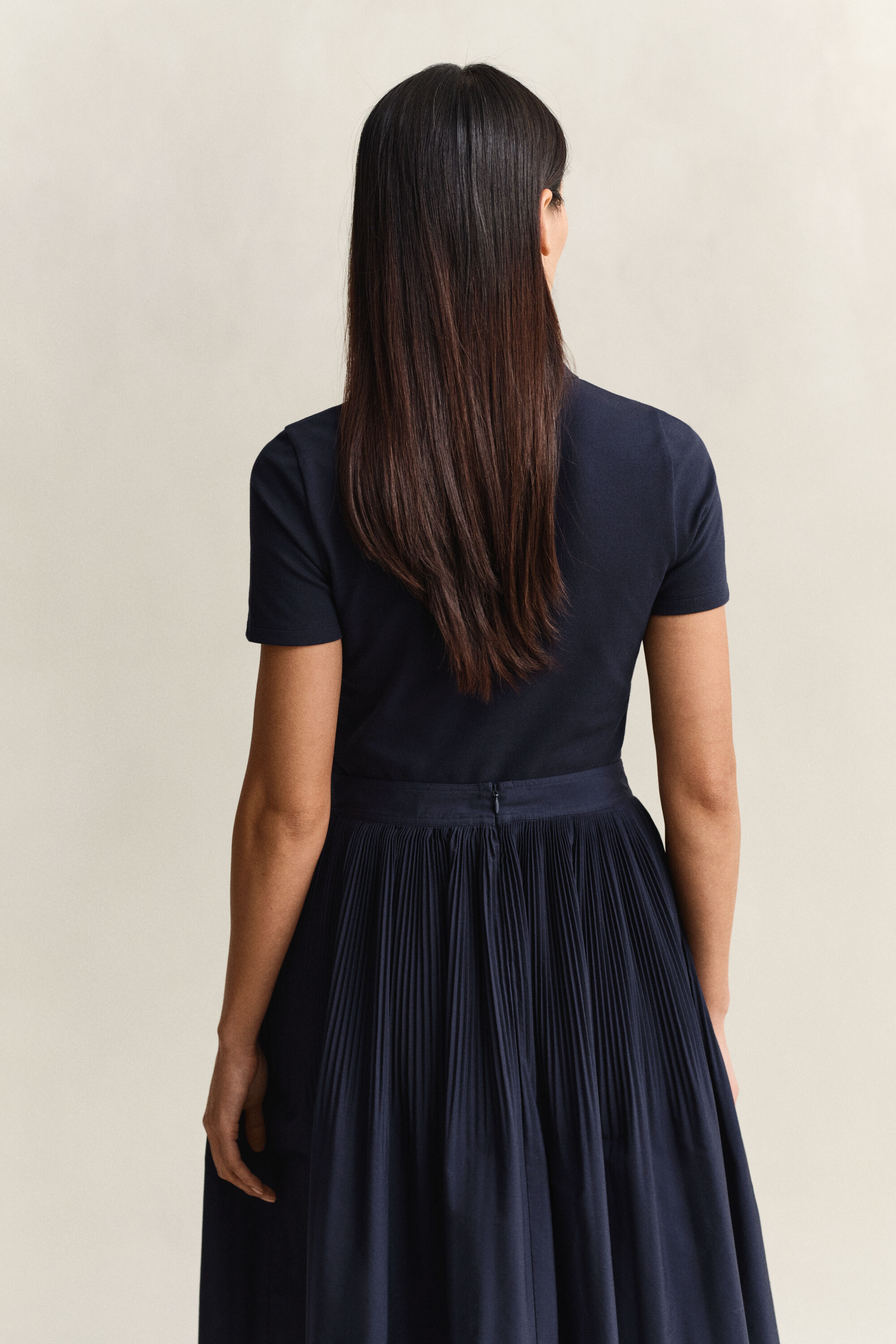 Polo coupe slim en coton piqué Shield