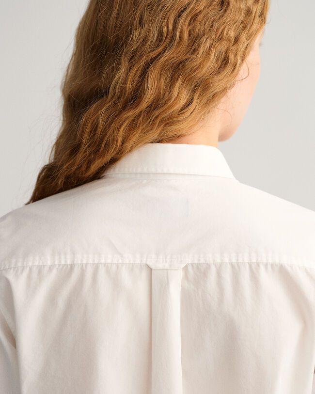 Regular Fit hemd van poplin