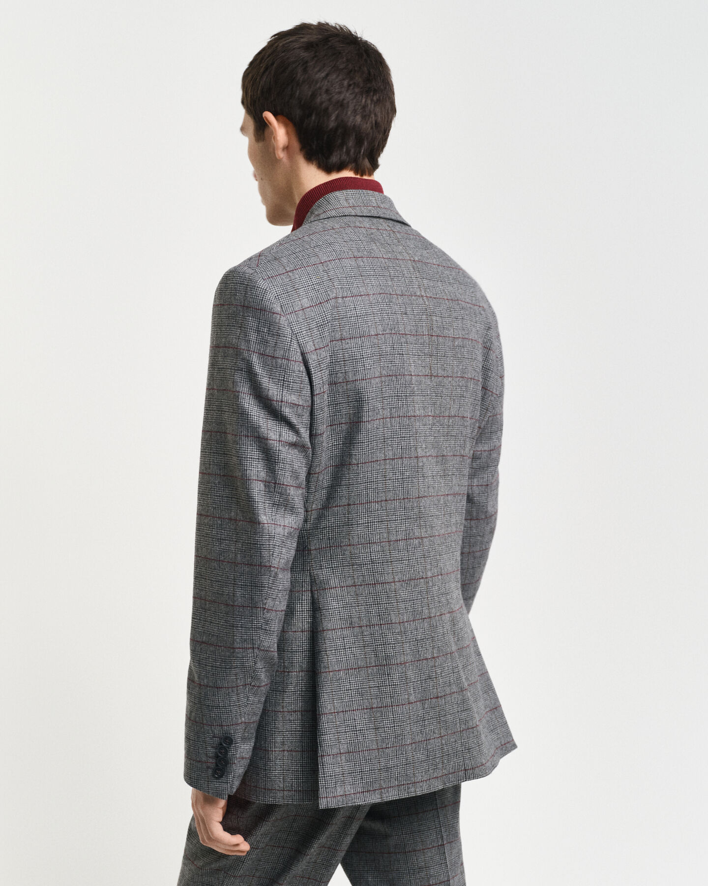 Kostuumblazer met ruiten