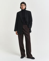 Kabelgebreide coltrui van stretchkatoen